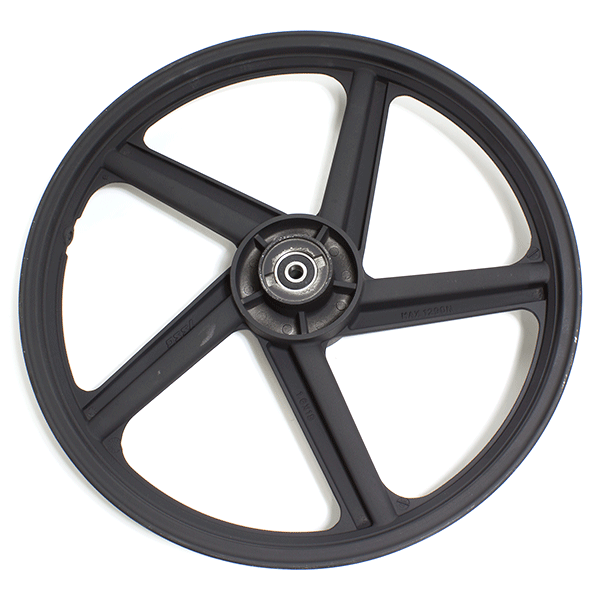 Front Black 5 Spoke Wheel 18 x 1.60inch (Disc Brake) for HT125-4F